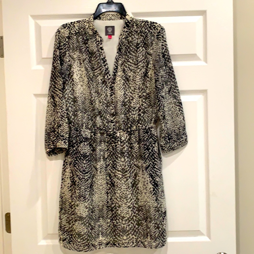 Animal print dress